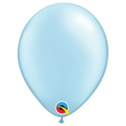 בלון Q5 פרל תכלת חלק-100יח