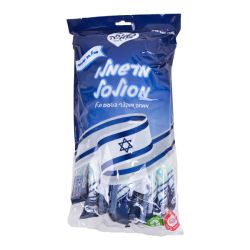 מרשמלו מסולסל ארוך 18 גר- דגל ישראל