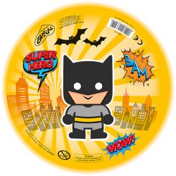 כדור משחק 23סמ PVC -  גיבור על