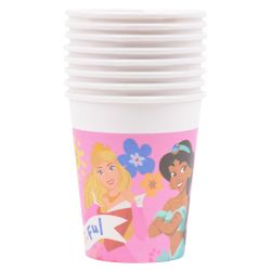 כוסות נייר 8יח-נסיכות