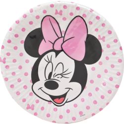 צלחות נייר 20 סמ 8 יח- מיני מאוס קלאסי