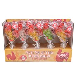לקקן תרנגול 15 גרם* 30 יח' בדיספליי -1/30/8