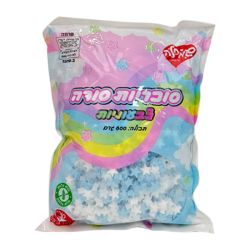 סוכריות סודה 800 גרם כוכבים כחול לבן