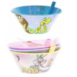 קערה עם קש - לוני טונס