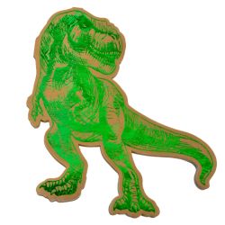 מפיות נייר צורניות - 16 יח- דינוזאור מטאלי