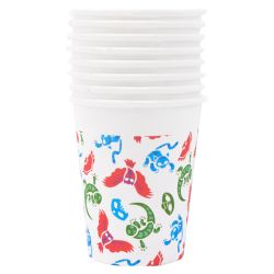 כוסות נייר 8יח- כוח פי ג'יי VFMP