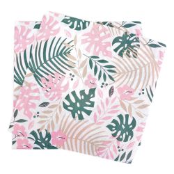 מפיות נייר 2 שכ 33X33 סמ 20 יח- טרופי פסטל