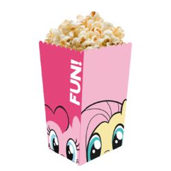 קופסאות פופקורן וחטיפים 6יח-הפוני הקטן שלי