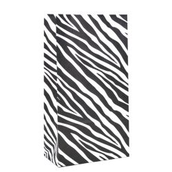 שקית נייר בסיס 10 יח ספארי זברה