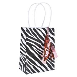 שקית חבל קטנה 10 יח זברה
