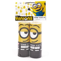 זוג תותחי קונפטי 11 סמ -מיניונים פרצופים