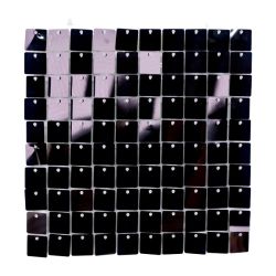 קיר פייטים למעצבי בלונים 30*30-  שחור 025