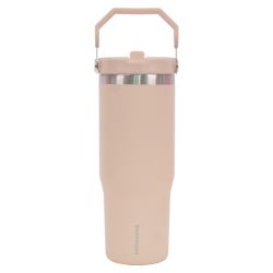 כוס תרמית עם ידית אחיזה 900 מ''ל - מוקה