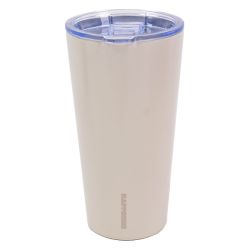 כוס נירוסטה דופן כפולה 450 מ''ל -  שמנת