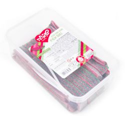 ממתק ליקריץ 1 קג -  שטיחים  בציפוי סוכר ירוק אדום-אבטיח