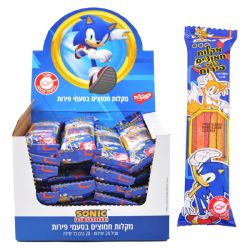 ממתק ליקריץ מקלות חמוצים 20 גרם צבעוני בטעמי פירות- סוניק 24/12