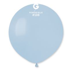 בלון G19 תכלת פודרה 108 25יח