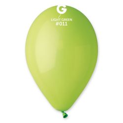 בלון G90 פסטל ירוק תפוח 11 100יח
