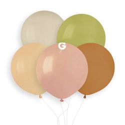 בלון G150 נטורל מעורב צבעים 25יח