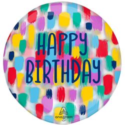 בלון מיילר 15 תלת מיימדיום הולדת שמח לצייר ORBZ