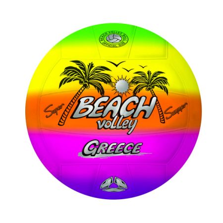 כדור עף חופים 21סמ-דקלים GREECE