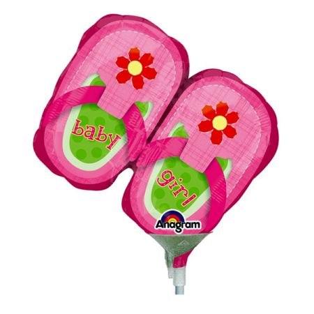 בלון על מקל 9- נעליים ורודות