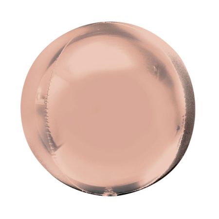 בלון מיילר 15- תלת מימד  ORBZ רוז גולד 1 יח