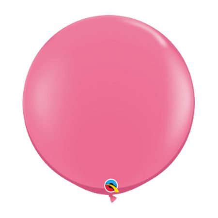 בלון Q3feet חלק-רוז-2יח בשקית