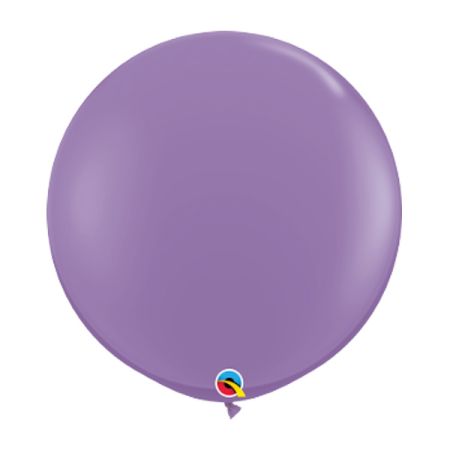 בלון Q3feet חלק-ספרינג לילך-2יח בשקית