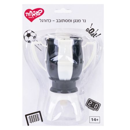 נר מנגן בצורת כדורגל