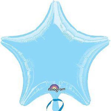 בלון מיילר 18-חלק כוכב פסטל כחול(גרסה A)