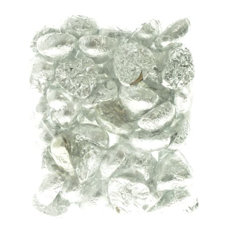 לבבות שוקולד חלב כסף 500 גר