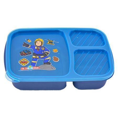 קופסת אוכל מחולקת שלושה תאים - סמי הכבאי חוקר