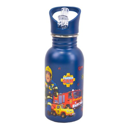 בקבוק נירוסטה פיית פלסטיק 480 מל- סמי הכבאי