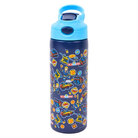 בקבוק נירוסטה 600 מל פיית סיליקון -סמי הכבאי חוקר