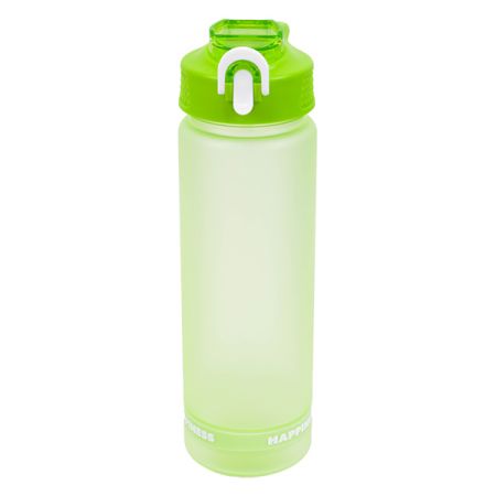 בקבוק פלסטיק 850 מ''ל עם צמיד - ירקרק