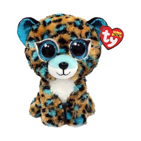 בובת TY עיניים גדולות (S)-קובלט נמר כחול