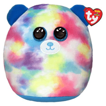 בובת TY עיניים גדולות כרית חיבוקי 10''-הופ דוב צבעי פסטל