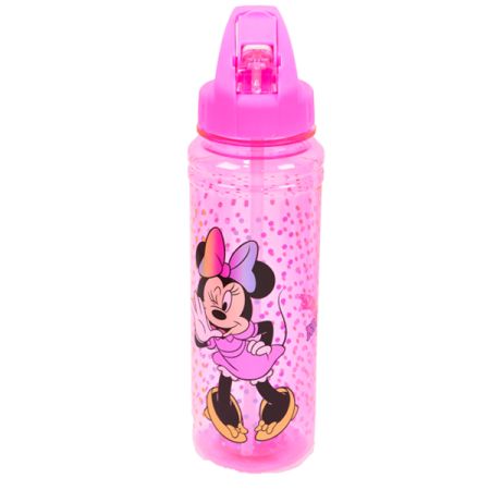 בקבוק גל 750 מ''ל פיית פלסטיק - מיני מאוס צבעי הקשת