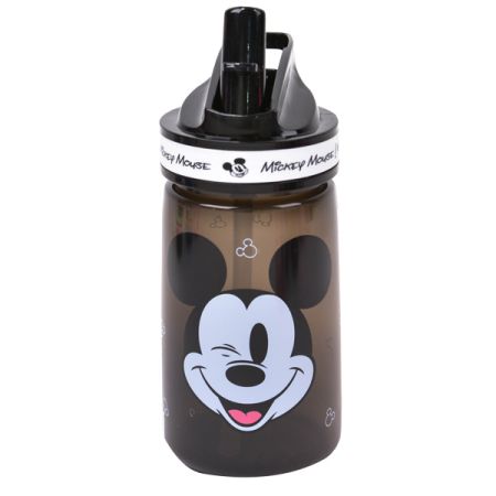 בקבוק פלסטיק 400 מ''ל עם צמיד - מיקי מאוס קלאסי
