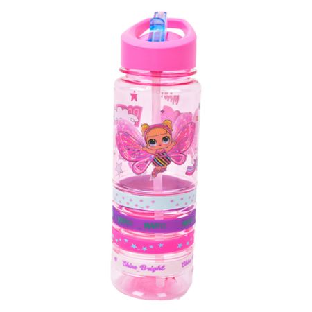 בקבוק טריטן 700 מ''ל עם צמידים - LOL פיות