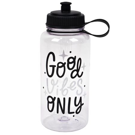 בקבוק 1 ליטר פייה נשלפת- כסף