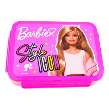 קופסאת אוכל מחולקת - ברבי