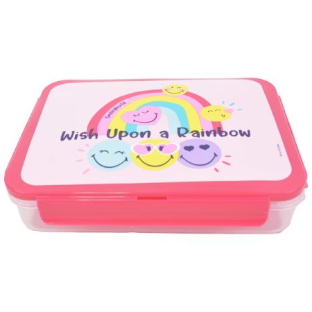 קופסאת אוכל מחולקת - סמיילי