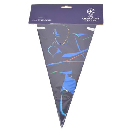 באנר שרשרת משולשים 2.5מ 12יח- ליגת האלופות