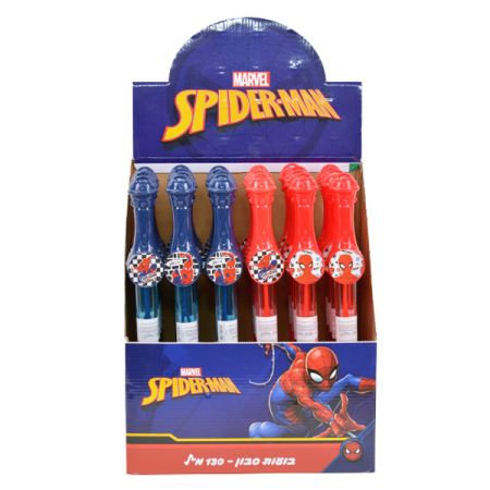 חרב בועות סבון 130 מ''ל -  ספיידרמן