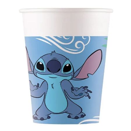 כוסות נייר 200 מל 8יח- סטיץ