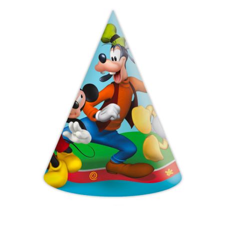 כובע מסיבה 6 יח -מיקי מאוס