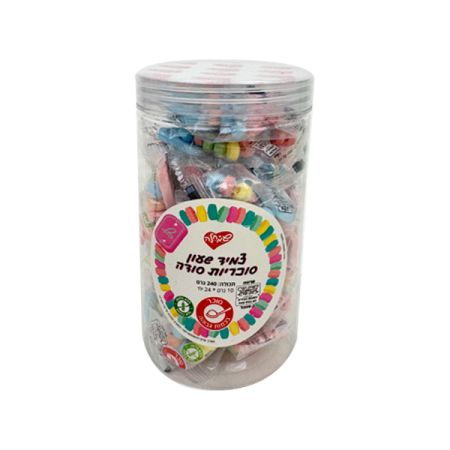 שעון סודה 10 גרם - 24 יח בצנצנת/12 בקר