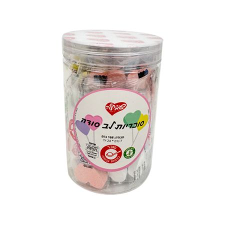 לב סודה 7 גרם-24 בצנצנת/12 בקר